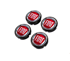 Ковпачки на диски 59/54 мм (4 шт) для Fiat