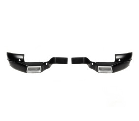 Накладка на задній бампер (під фарбування) для Volkswagen Amarok 2010-2022 рр