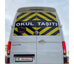 Спойлер (під фарбування) для Volkswagen Crafter 2016- рр