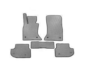 Килимки 2013-2016 (EVA, сірі) для BMW 5 серія F10/F11 рр