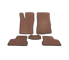 Килимки EVA (коричневі) для Daewoo Nexia 1995-2016 рр