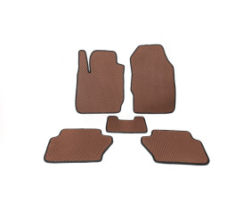 Килимки EVA (коричневі) для Ford Fiesta 2008-2017 рр