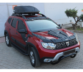 Комплект накладок на капот DRAGON (3 шт) для Dacia Duster 2018-2024 рр