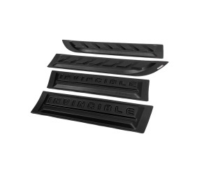 Молдинг двері EuroCap (4 шт, ABS) для Toyota Hilux 2015- рр