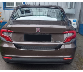 Накладка на кришку багажника (3 шт, ABS) для Fiat Tipo 2016- рр