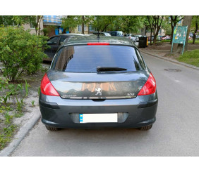Кромка багажника (нерж.) для Peugeot 308 2007-2013 рр