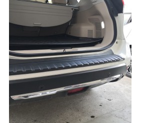 Накладка на задній бампер EuroCap (2017-2021 рр, ABS) для Nissan X-trail T32/Rogue рр