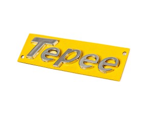 Напис Tepee (105мм на 25мм) для Peugeot Partner Tepee 2008-2018 рр