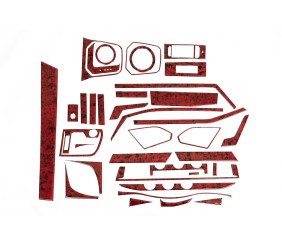 Накладки на панель (2020-2026) Дерево для Volkswagen T6 рр