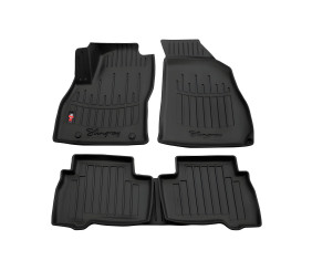 Килимки Stingray 3D (5 шт, поліуретан) для Peugeot Bipper 2008-2017 рр