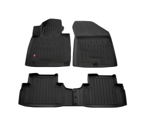 Килимки Stingray 3D (2018-2020, 4 шт, поліуретан) для Hyundai Santa Fe 4 рр