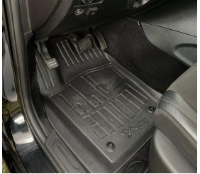 Килимки Stingray 3D (5 шт, поліуретан) для Jeep Grand Cherokee WK2 2010-2021 рр