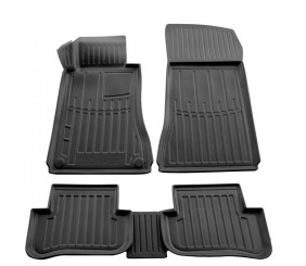 Килимки Stingray 3D (5 шт, поліуретан) для Mercedes C-class W203 2000-2007 рр