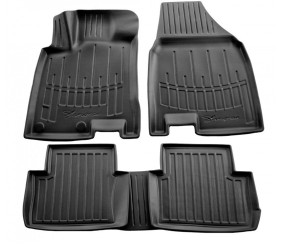 Килимки Stingray 3D (для -20262, 5 шт, поліуретан) для Nissan Qashqai 2010-2014 рр