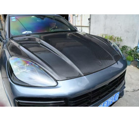 Капот (карбон) для Porsche Cayenne 2018- рр