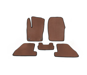 Килимки EVA (коричневі) для Ford Focus III 2011-2017 рр