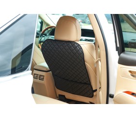 Органайзер на спинку сидіння ECO (1 шт, Чорний з чорною ниткою)