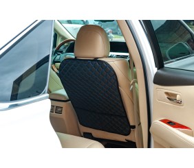 Органайзер на спинку сидіння ECO (1 шт, Чорний з синьою ниткою)