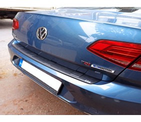 Накладка на задній бампер Esa (Sedan, ABS) для Volkswagen Passat B8 2015-2023 рр
