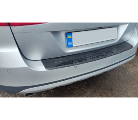 Накладка на задній бампер Esa (SW, ABS) для Volkswagen Passat B7 2012-2015 рр