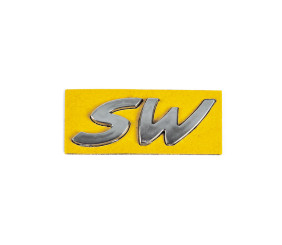 Напис SW (64мм на 21мм) для Peugeot 407 2004-2011 рр