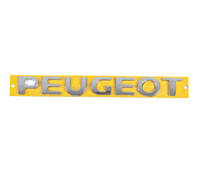 Напис Peugeot 8665CH (185мм на 21мм) для Peugeot 407 2004-2011 рр