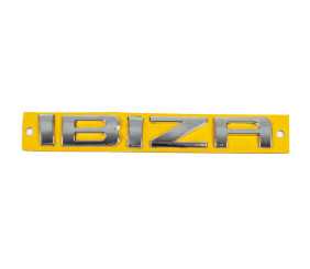 Напис Ibiza (125 мм на 18мм) для Seat Ibiza 2017- рр