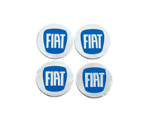 Наклейки на ковпачки 60мм 1805C (4шт) для Fiat