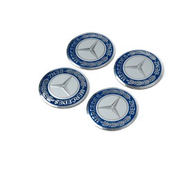 Наклейки на диски 56мм J1017 (4 шт) для Mercedes-Benz