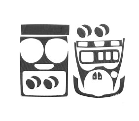 Накладки на панель Карбон для Dacia Dokker 2013-2022 рр