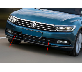 Накладки на решітку бампера 2014-2018 OmsaLine (нерж) для Volkswagen Jetta рр