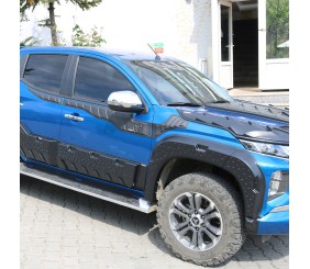 Розширювачі колісних арок V2 (2019-2026, EuroCap) для Mitsubishi L200 рр
