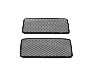 Поліуретанові килимки на пороги (2 шт, EVA, сірі) для Citroen Jumper 2007-2025 рр