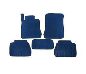 Килимки EVA (сині) для Mercedes E-сlass W210 1995-2002 рр