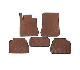 Килимки EVA (коричневі) для Mercedes E-сlass W210 1995-2002 рр