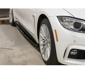 Бокові пороги EuroCap (чорна) для BMW 4 серія F32/F33/F36 2012-2020 рр