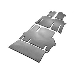 Килимки EVA V2 (Тільки самовивіз, повний салон, сірі) для Mercedes Vito W639 2004-2014 рр