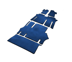 Килимки EVA V2 (Тільки самовивіз, повний салон, сині) для Mercedes Vito W639 2004-2014 рр