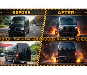 Комплект рестайлінгу в W907 для Mercedes Sprinter W906 2006-2018 рр