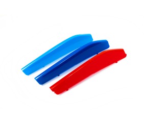 Накладки на решітку (2017-2020, 3 шт) для BMW 5 серія G30/G31 рр