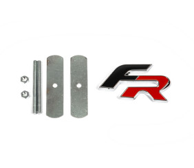 Металевий шильдик на решітку FR для Seat