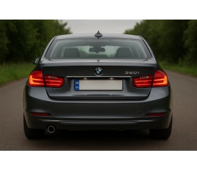 Планка над номером (нерж) Седан (хром) для BMW 3 серія F30/F31 2012-2019 рр