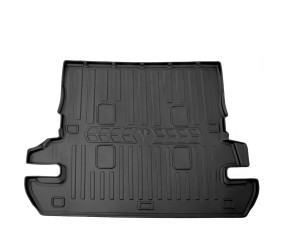 Килимок в багажник 3D (7 місць) (Stingray) для Lexus LX570/450d 2008-2022 рр