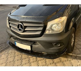 Передня лип накладка 2013-2018 (ABS) для Mercedes Sprinter W906 рр