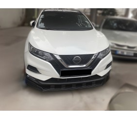 Передня лип накладка 2017-2021 (ABS) для Nissan Qashqai рр
