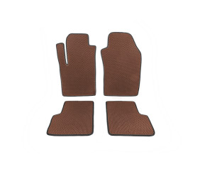 Килимки EVA 500 (Коричневий) для Fiat 500/500L 2013-2022 рр