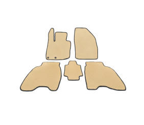 Килимки EVA (Бежевий) для Honda Civic HB 2006-2012 рр