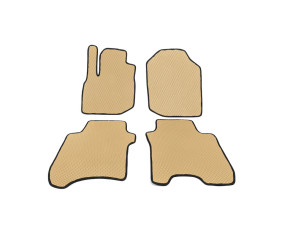 Килимки EVA (Бежевий) для Honda FIT/Jazz 2009-2013 рр