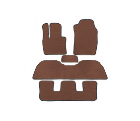 Килимки EVA (Коричневий) для Hongqi E-HS9 2020- рр