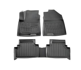 Килимки Stingray 3D Electric (Europe) (5 шт, поліуретан) для Hyundai Kona 2017-2023 рр